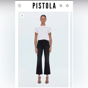 PISTOLA ALLY HIGH RISE ANKLE BOOT JEAN - LODGE - size 25